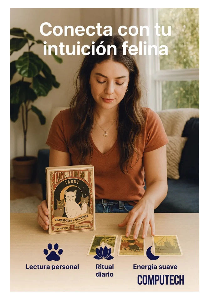MAZO DE TAROT GATOS - 2
