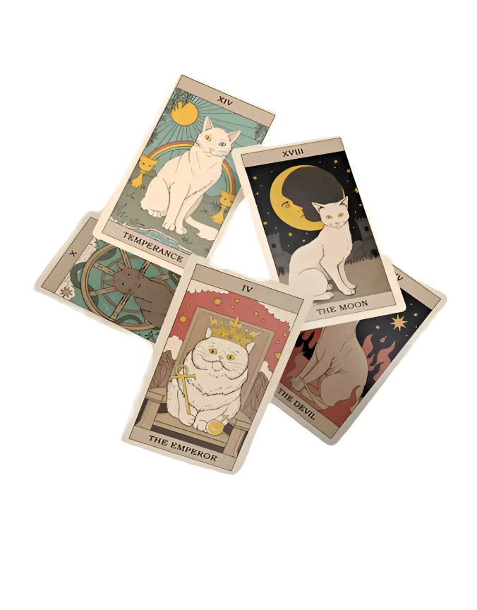 MAZO DE TAROT GATOS - 7