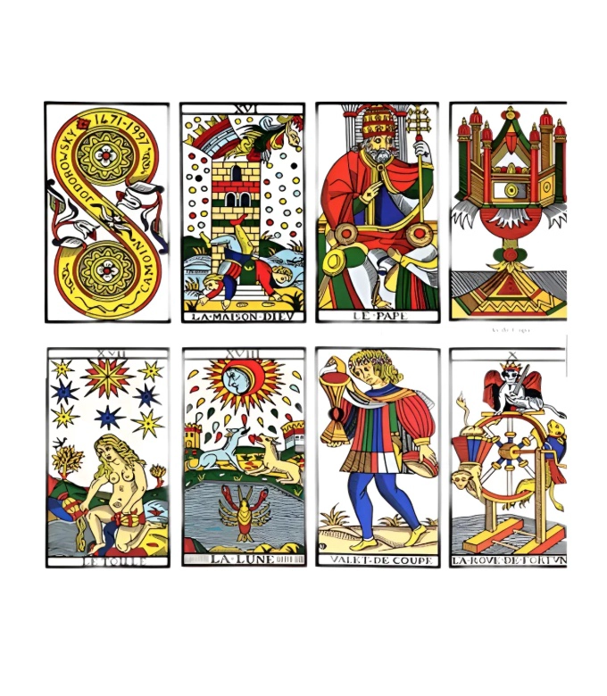 BARAJAS TAROT MARSELLA + INSTRUCTIVO+ RITUAL ACTIVACION MAZO - 2
