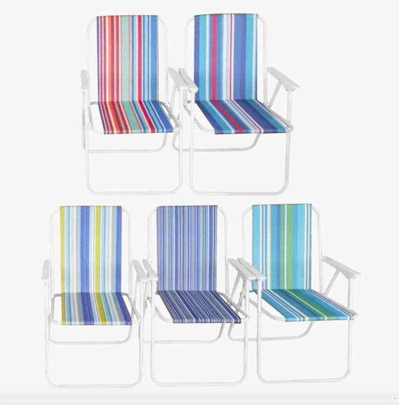 SILLA PARA PLAYA CAMPING PLEGABLE - 2