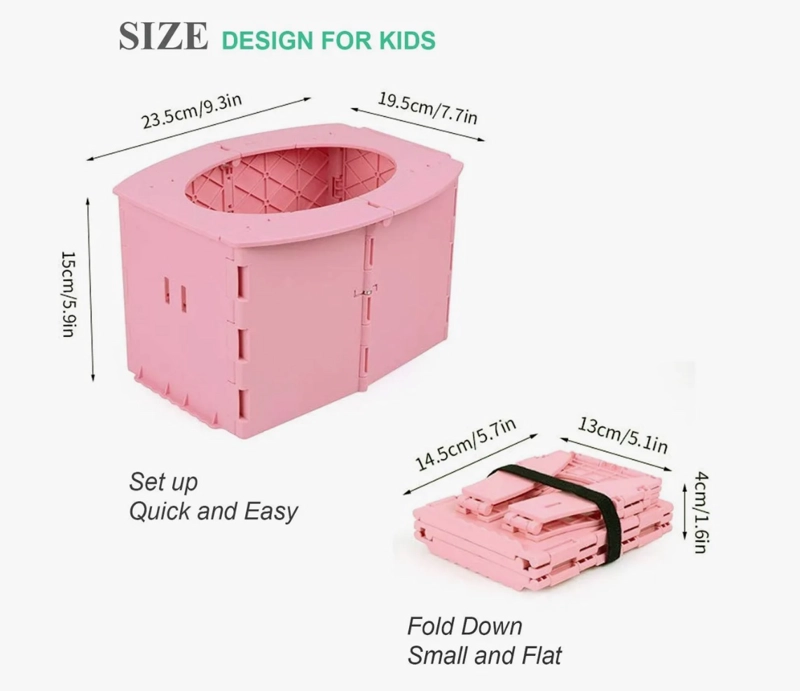 BAÑO PORTATIL PARA CAMPING + BOLSAS - 4