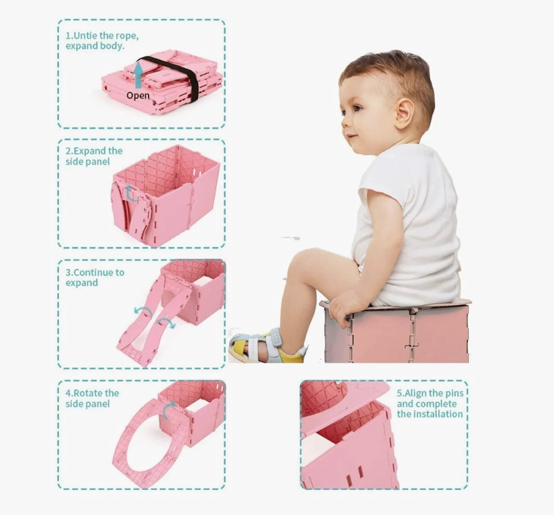 BAÑO PORTATIL PARA CAMPING + BOLSAS - 6