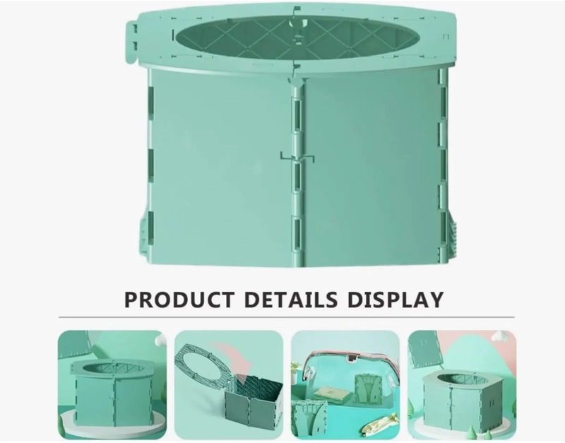 BAÑO PORTATIL PARA CAMPING + BOLSAS - 2