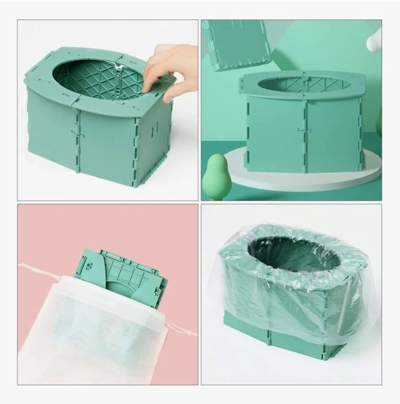 BAÑO PORTATIL PARA CAMPING + BOLSAS - 6