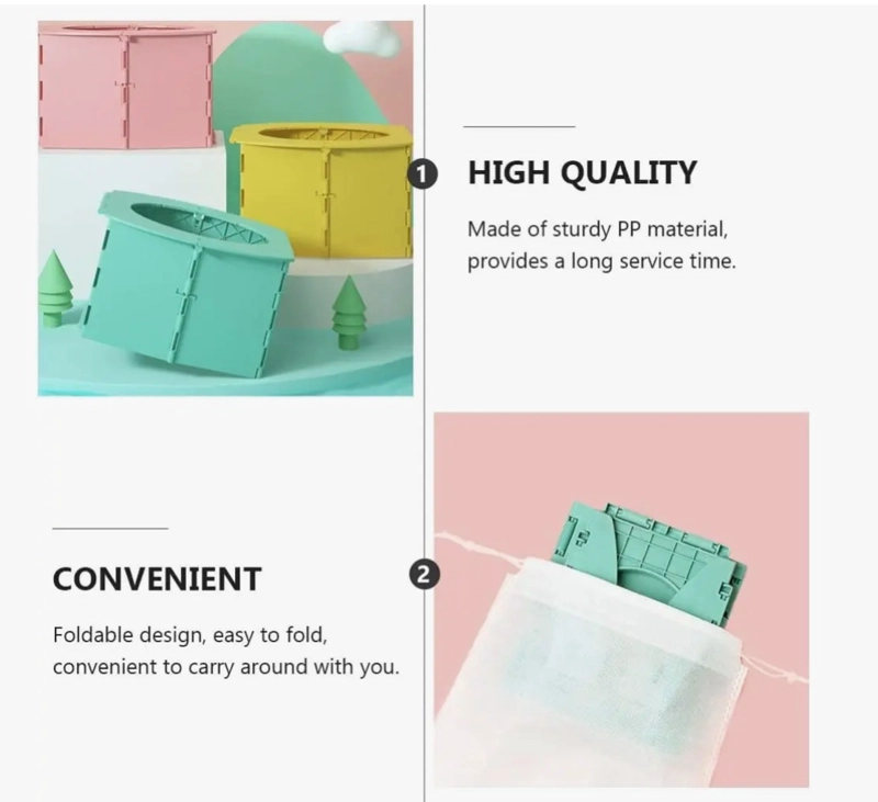 BAÑO PORTATIL PARA CAMPING + BOLSAS - 7