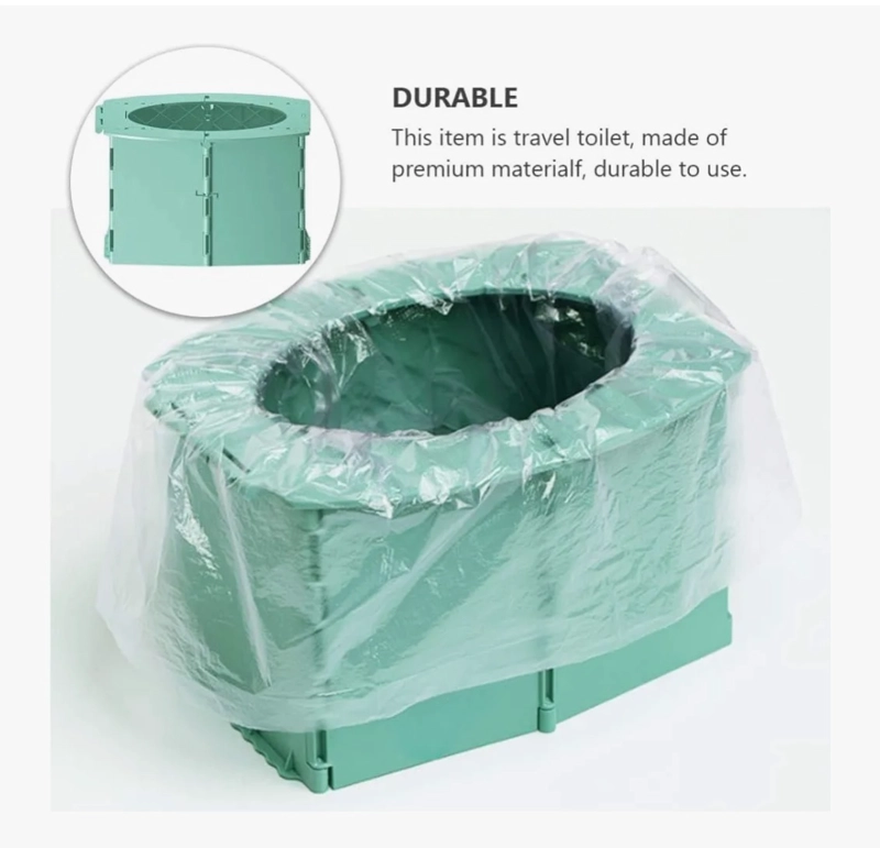 BAÑO PORTATIL PARA CAMPING + BOLSAS - 8