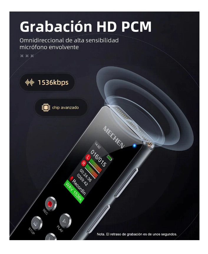 GRABADOR DE VOZ DIGITAL - 4