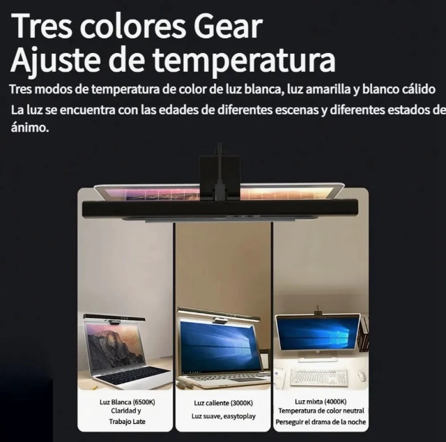 BARRA DE LUZ LED MONITOR - 2