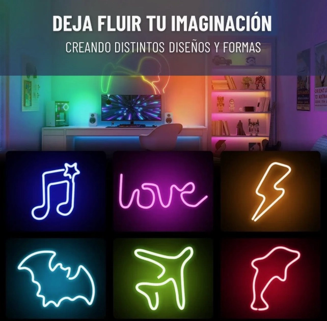 TIRA LUZ LED NEON 5 MTS - 5
