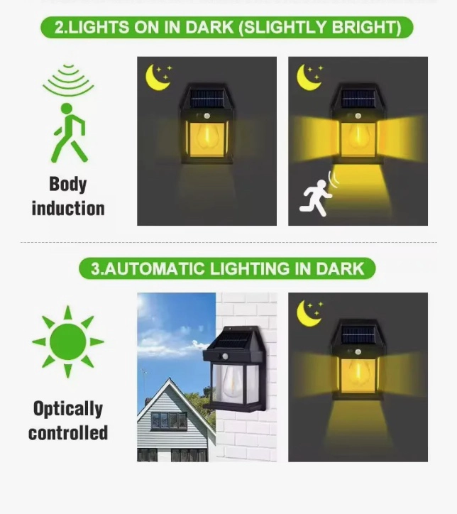 PACK X2 LAMPARA SOLAR LED - 4
