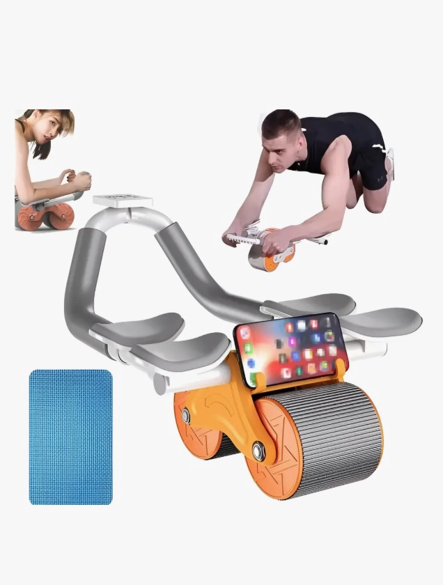 RODILLO ABDOMINAL CON SOPORTE - 2