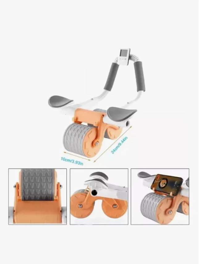 RODILLO ABDOMINAL CON SOPORTE - 3