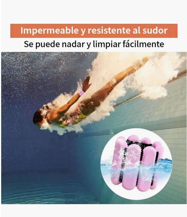 2 BRAZALETES PESAS PARA TOBILLOS Y MUÑECAS - 4