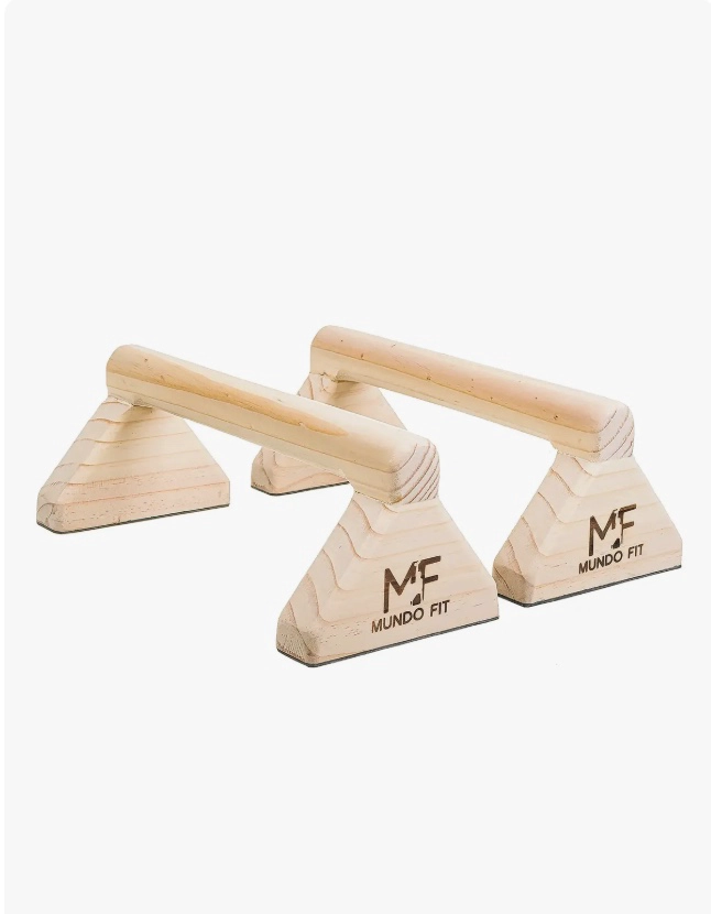 MINI PARALELAS 35CM PARA FLEXIONES DE BRAZOS - 6