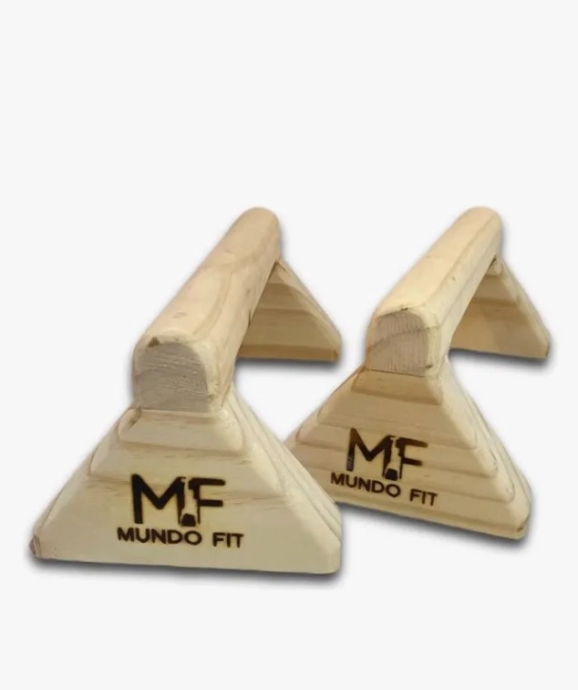 MINI PARALELAS 25CM PARA FLEXIONES DE BRAZOS - 2