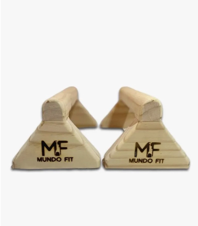 MINI PARALELAS 25CM PARA FLEXIONES DE BRAZOS - 3