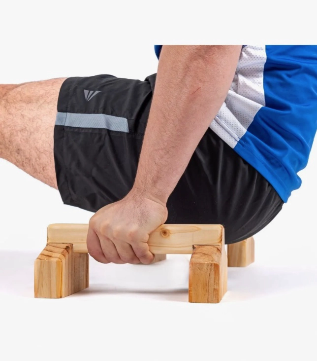 MINI PARALELAS 25CM PARA FLEXIONES DE BRAZOS - 5