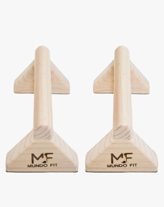 MINI PARALELAS 40CM PARA FLEXIONES DE BRAZOS - 2