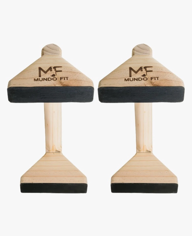 MINI PARALELAS 40CM PARA FLEXIONES DE BRAZOS - 4