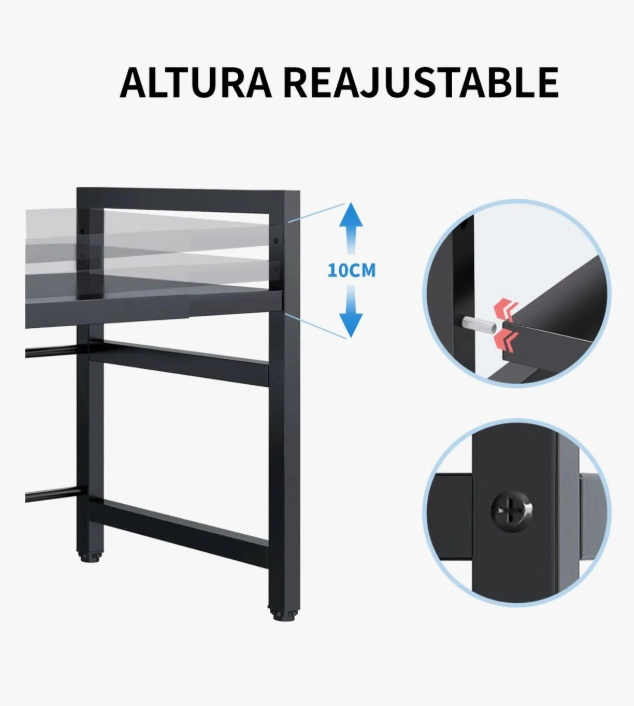 ESTANTE REPISA EXTENSIBLE HORNO MICROONDAS - 3
