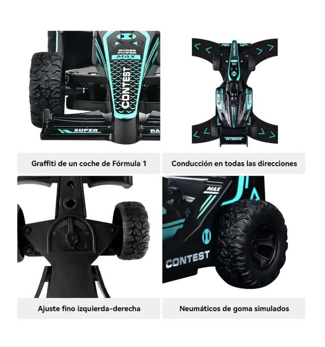 AUTO DE CARRERA JUGUETE - 4