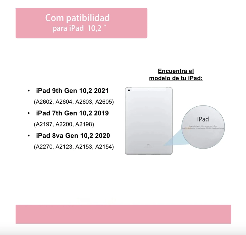 CARCASA SMART CASE PARA IPAD 10.2 7/8/9 GEN. - 2