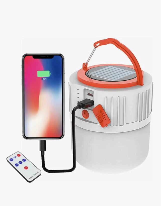 LAMPARA SOLAR LED RECARGABLE - 1