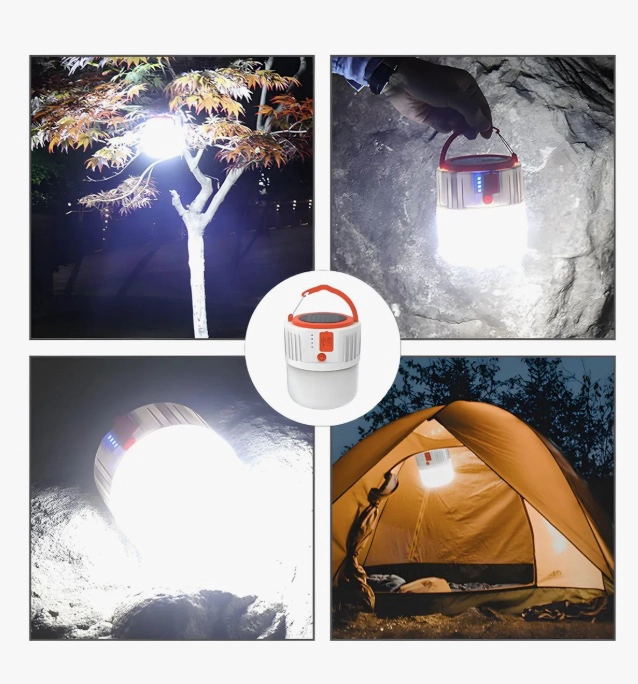 LAMPARA SOLAR LED RECARGABLE - 9