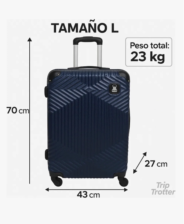 SET 2 MALETAS DE 23 KG - 6
