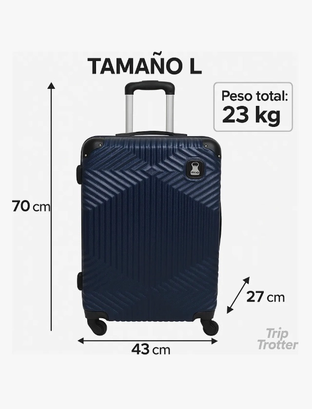 SET 2 MALETAS DE 23 KG - 5