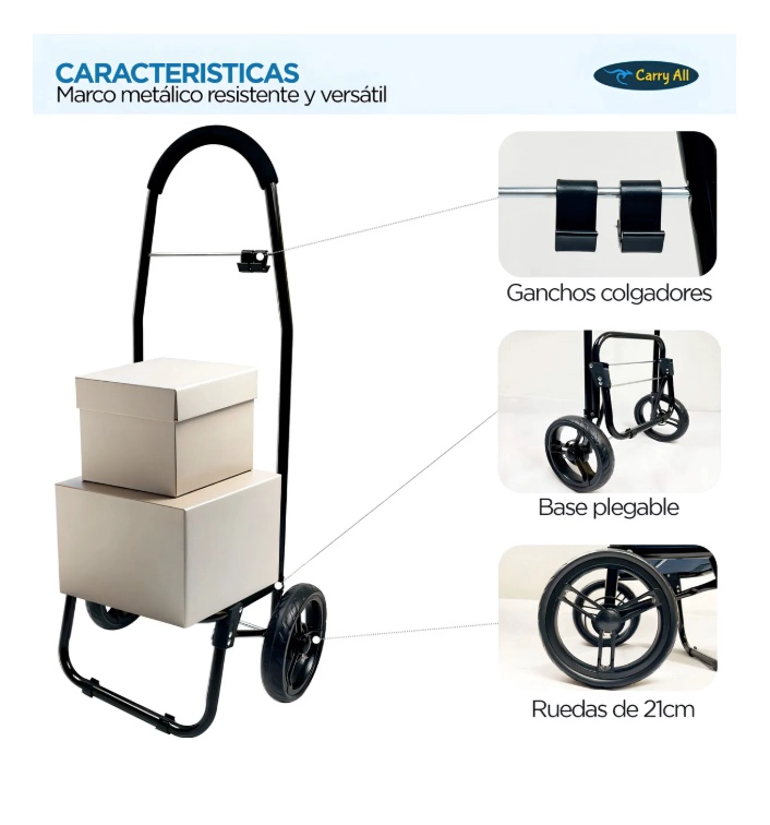 CARRITO DE COMPRAS PLEGABLE 55 - 4