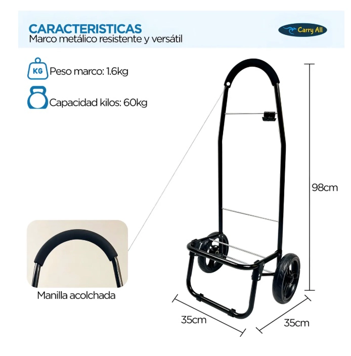 CARRITO DE COMPRAS PLEGABLE 55 - 5