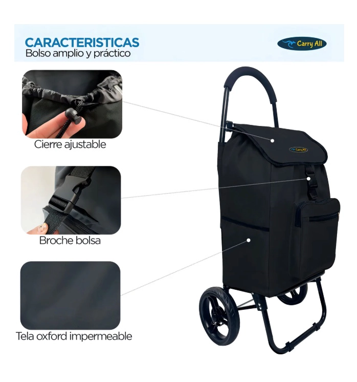 CARRITO DE COMPRAS PLEGABLE 55 - 2