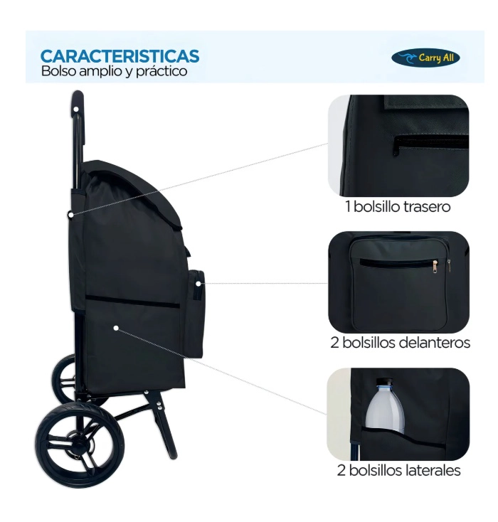 CARRITO DE COMPRAS PLEGABLE 55 - 3
