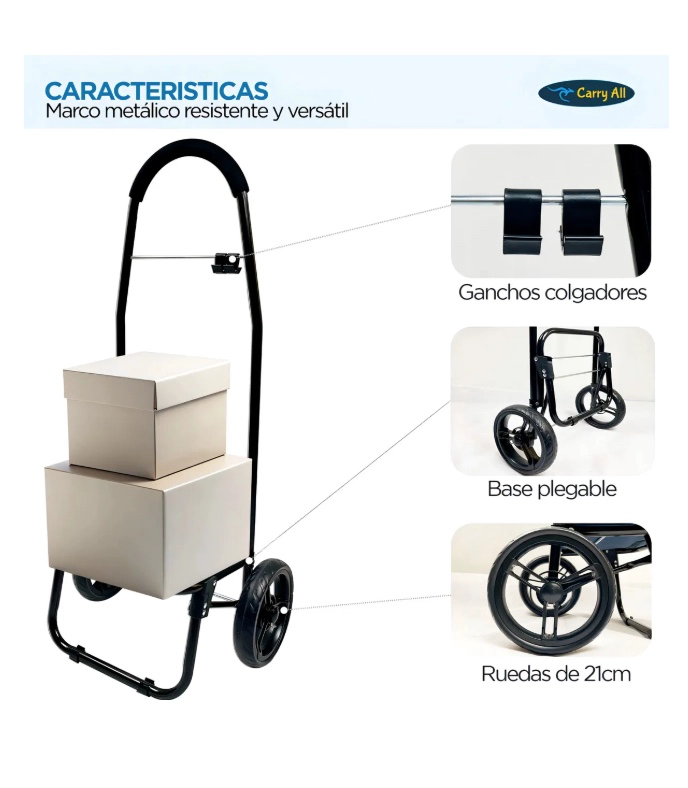 CARRITO DE COMPRAS PLEGABLE 55 - 4