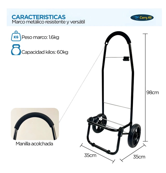 CARRITO DE COMPRAS PLEGABLE 55 - 5