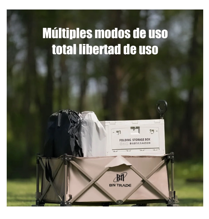 CARRITO DE CAMPING PLEGABLE - 6