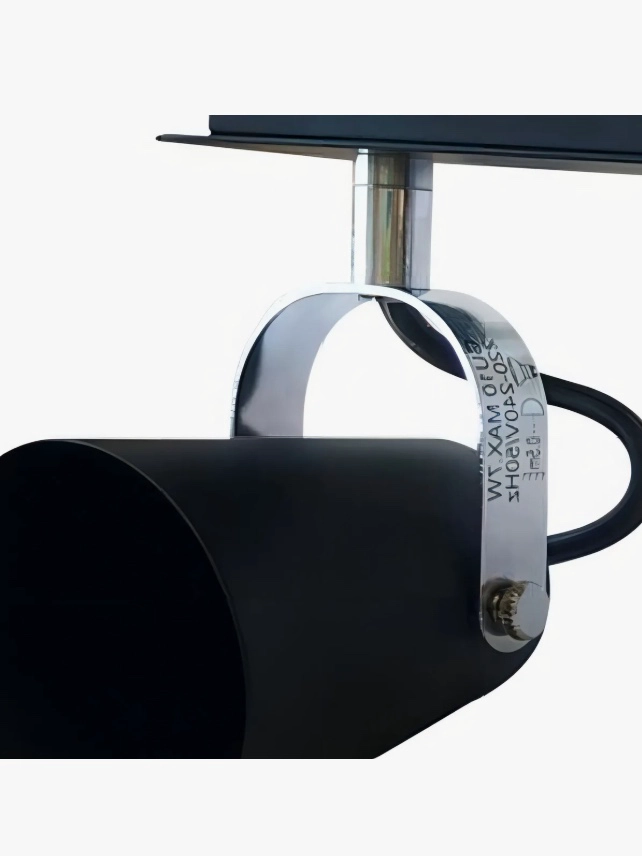 BARRA 2 LUCES NEGRO MATE - 6
