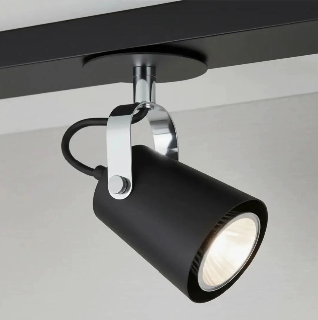 BARRA 2 LUCES NEGRO MATE - 8