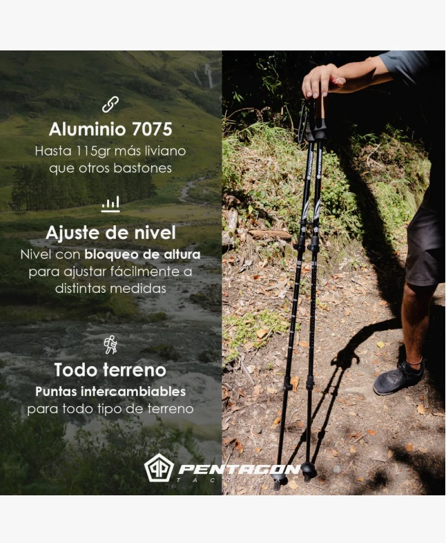 BASTONES DE TREKKING SET DE 2 - 2