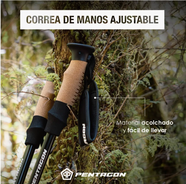 BASTONES DE TREKKING SET DE 2 - 3