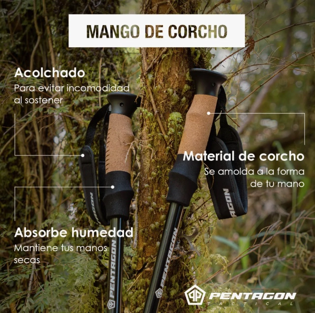 BASTONES DE TREKKING SET DE 2 - 4