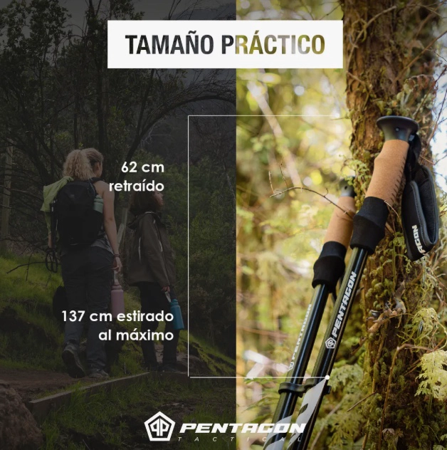 BASTONES DE TREKKING SET DE 2 - 5