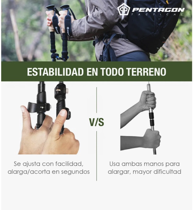 BASTONES DE TREKKING SET DE 2 - 7