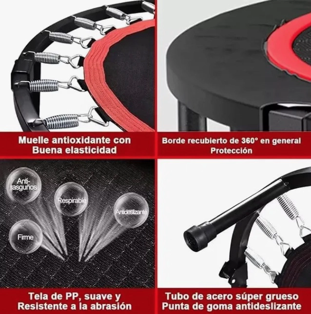 TRAMPOLIN  AEROBICOS EJERCICIOS - 3