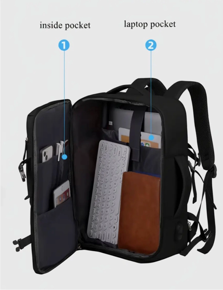 MOCHILA CABINA VIAJE 35L - 2