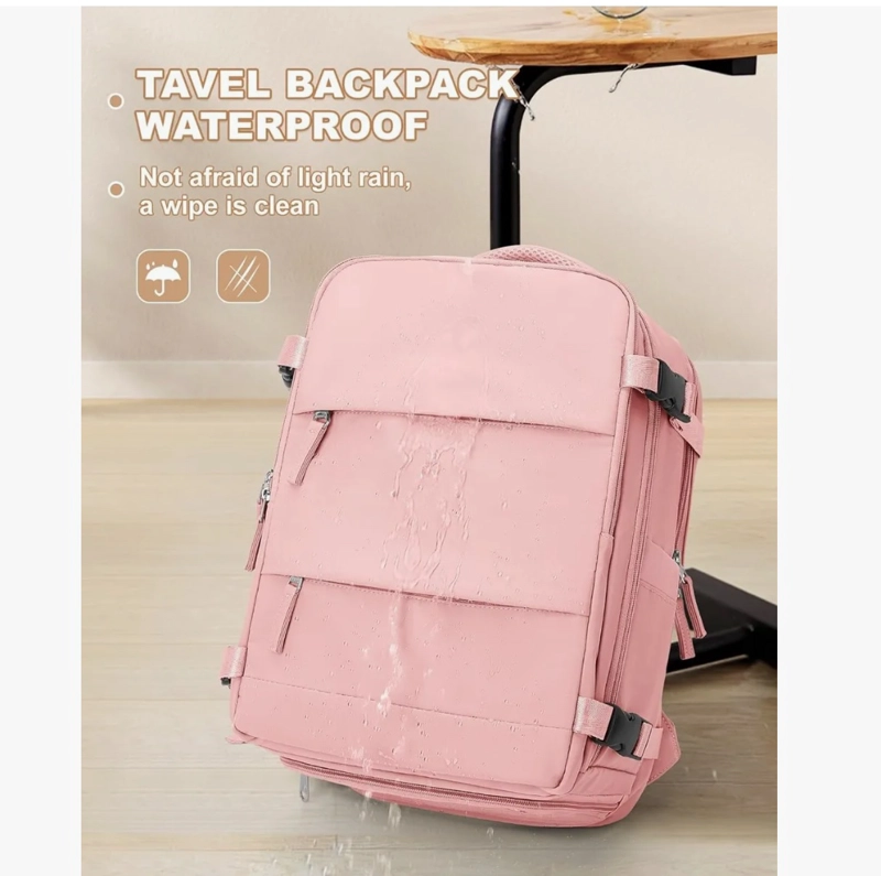 MOCHILA VIAJE EXPANDIBLE CON USB - 4