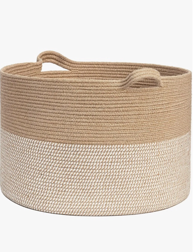 CANASTO ROPA SUCIA GRANDE DE 55CM - 1
