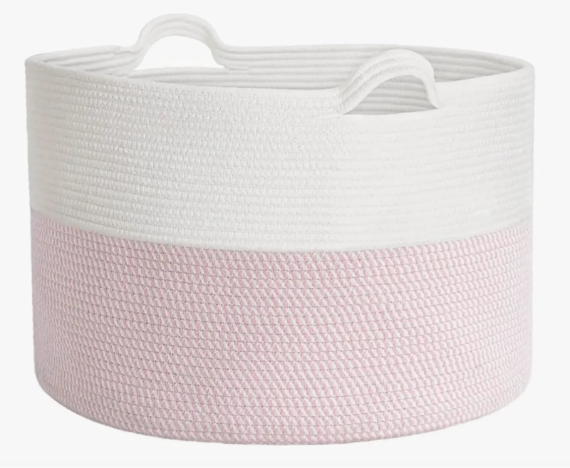 CANASTO ROPA SUCIA GRANDE DE 55CM - 1