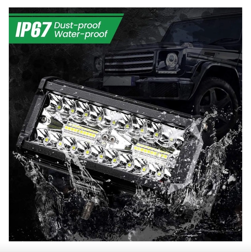FOCOS LED NEBLINERO BARRA RECTA 120W - 4